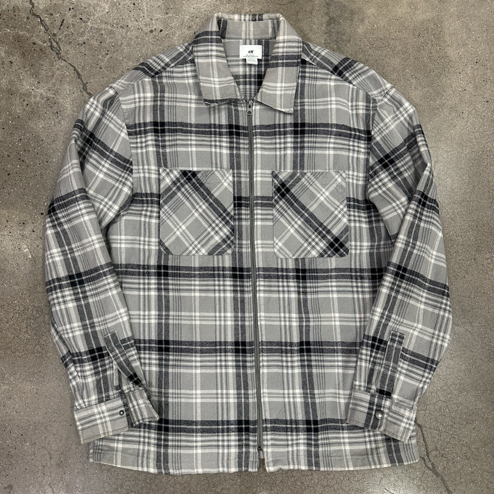 H&M Flannel w/ Zipper
